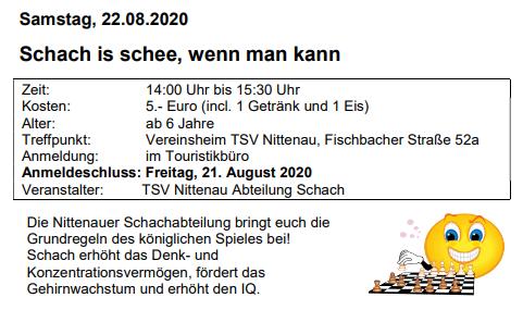 Ferienprogramm 2020